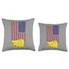 Banana Suit Adult Yellow Boys Banana Costume Banana Decor Throw Pillow view 3