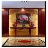 ATMRC Flower Vase Vase Ceramic Handmade Crafts with Base Office Home Accessories (red (32 * 19cm) Table view 3