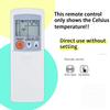 Replacement Remote Control for Mitsubishi Electric Mr Slim Air Conditioner MSZ-GL06NA MSZ-GL09NA MSZ-GL12NA MSZ-GL15NA MSZ-FE18NA MSZ-A15NA-1 MSZ-A17NA-1 MSZ-A09NA MSZ-A12NA MSZ-A15NA MSZ-A17NA view 2