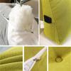 Triangular Headboard Pillow, Headboard Wedge Rest Reading Pillow Bedrest Throw Pillows Large Bolster Headboard Back Support Lumbar Cushion With Removable Cover ( Color : Green , Size : 180*20*50cm ) view 3