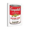 LEES TOSS Andy Warhol Soup Can (Oyster Stew) Canvas Wall Art Bedroom Painting Decorative, Poster for Room Aesthetic Living Room Decor Poster Frame:16x24inchs(40x60cm) view 1