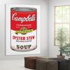 LEES TOSS Andy Warhol Soup Can (Oyster Stew) Canvas Wall Art Bedroom Painting Decorative, Poster for Room Aesthetic Living Room Decor Poster Frame:16x24inchs(40x60cm) view 4
