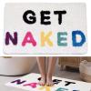 Anjetan 19.7 x 31.5 Get Naked Bath Mat, Bathroom Rug Mat, Non-Slip Bath Mat, Cute Absorbent Bathtub Rug, Soft and Skin-Friendly Floor Mat for Bedrooms, Living Rooms, Entryways, 19.7 x 31.5 view 2