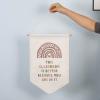 This Classroom Is Better With You In It Wall Banner Boho Classroom Decor Playroom Decor Child Art Classroom Linen Cotton Hanging Banner Rainbow Wall Decor Classroom Sign Teacher Sign Banners view 4
