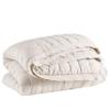 Pine Cone Hill Lush Linen Natural Puff Quilt, Twin Size, Neutral Solid Pattern view 4