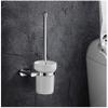 RUTAVM Toilet Brush Toilet Brush and Holder Set Wall Mount Toilet Brush Holder for Cleaning and Scrubbing Bathroom Toilet Bowl Brush for Bathroom view 1