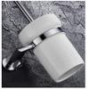 RUTAVM Toilet Brush Toilet Brush and Holder Set Wall Mount Toilet Brush Holder for Cleaning and Scrubbing Bathroom Toilet Bowl Brush for Bathroom view 3