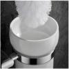 RUTAVM Toilet Brush Toilet Brush and Holder Set Wall Mount Toilet Brush Holder for Cleaning and Scrubbing Bathroom Toilet Bowl Brush for Bathroom view 4