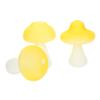 SUPVOX Hydroponic Plant Vase Mushroom Design Office Flower Holder Home Decor for Wedding Birthday view 1