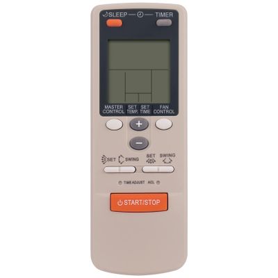 AC A/C Remote Commander Replacement Compatible with Fujitsu Air Conditioner AR-JW2 AR-DB2 AR-JW5 AR-DB4 AR-DB6 ASU9C1 AR-FB2 AR-DB7 AR-HG1 ASU12C1 ARJW5 ARDB2 ARDB4 ARDB6 ARFB2 ARDB7 ARHG1