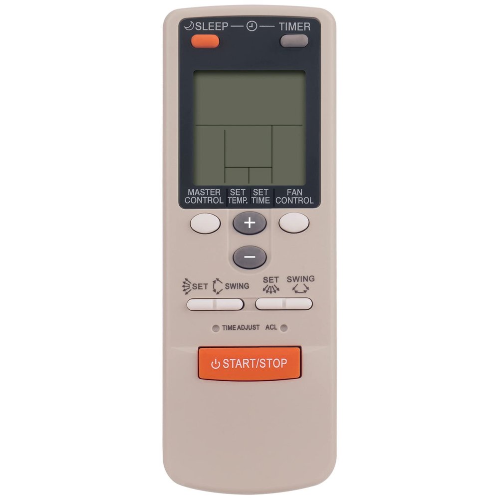 AC A/C Remote Commander Replacement Compatible with Fujitsu Air Conditioner AR-JW2 AR-DB2 AR-JW5 AR-DB4 AR-DB6 ASU9C1 AR-FB2 AR-DB7 AR-HG1 ASU12C1 ARJW5 ARDB2 ARDB4 ARDB6 ARFB2 ARDB7 ARHG1