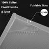 WK Flexible Plastic Cutting Boards Mats with Lip, Foldable Cutting Board for Kitchen Set of 3, Clear Cutting Boards, Nonslip Cutting Mats Sheets, BPA Free, Dishwasher Safe view 2