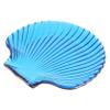 Beavorty Ocean-themed Glass Snack Dish Shell-shaped Serving Tray for Fruits Candies and Party Snacks for Events and Home Use view 1
