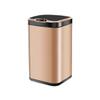 Garbage Can 8L/13L Intelligent Induction with Lid Large Capacity Bedroom Living Room Garbage Can Kitchen Bathroom Waste Basket Office Study Waste Paper Basket Trash Bin ( Color : Champagne , Size : 8L view 1
