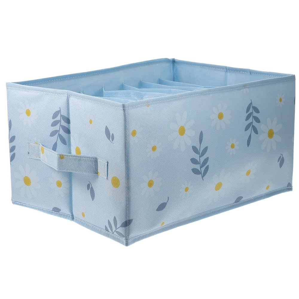 Alipis Foldable Clothing Organizers for Closet Multi-compartment Pants Storage Box Space-saving Clothes Organizer for Daily Use for Wardrobe Underwear Sock Organization