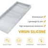 Bathroom Counter Tray,EG-SIPRO High-Grade Thickened Silicone Bathroom Vanity Tray,Shatterproof Durable Rectangle Bathroom Tray Soap Dispenser Tray for Bathroom Countertop,Small+Large (EGTRAY) view 3