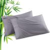 Pillowcases King Size 2 Pack, Cooling Viscose from Bamboo Pillow Cases with Envelope Closure, Cool & Breathable Pillow Cover for Hot Sleepers and Night Sweats, 20" x 40" view 1