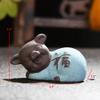 CHBDJY Lucky Pig Statue5pcs Creative Feng Shui Pig Figure for Good Luck, Ceramic Journey to The West Pig Statue for Home Office Tea Table Decor, Collectable Gifts view 4