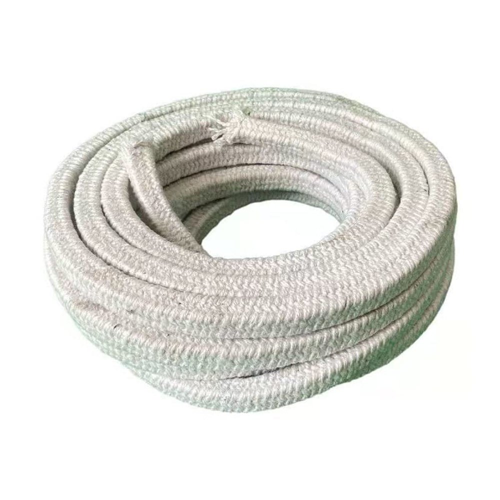 FANGHUOTC Ceramic Fiber Square Rope, High Temperature Seal for Stove Boiler Furnace Oven Kiln Door Gasket Length 10M,Diameter 20 mm