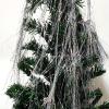 YOOGCORETT 2000 Strand Silvery Christmas Icicles Tinsel Shiny Tinsel for Christmas Tree Decorations Home Wedding Birthday Party Decor Supplies 18" Inch view 4