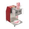 110V 1100w Commercial Meat Cutter Machine,0.35cm/0.138in Blade Electric Meat Cutter,Stainless Steel Restaurant Food Cutter for Kitchen Supermarket Boneless Meat and Chicken,Mutton,Beef view 1