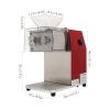 110V 1100w Commercial Meat Cutter Machine,0.35cm/0.138in Blade Electric Meat Cutter,Stainless Steel Restaurant Food Cutter for Kitchen Supermarket Boneless Meat and Chicken,Mutton,Beef view 4