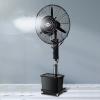 KAMPCO Portable Misting Oscillating Fan, Industrial Humidifying and Cooling Spray Fan, Floor Standing Fan with 90 Oscillation 3 Speed Settings view 1