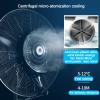 KAMPCO Portable Misting Oscillating Fan, Industrial Humidifying and Cooling Spray Fan, Floor Standing Fan with 90 Oscillation 3 Speed Settings view 4