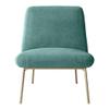 Comfort Office Chair Office Chair Comfortable Velvet Cushion Desk Chair L Shape Computer Chair Iron Frame Executive Chairs Study Managerial Chairs Firm Seat Cushion view 1