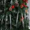 Lyrow 6000 Strands Tinsel Icicles for Christmas Tree Tinsel Christmas Tree Xmas New Years Eve Festivals Decor Birthday Party Supplies(Silver) view 3