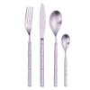 Bamboo Silverware Set Matte Gold Flatware Set 18 10 Food-Grade Stainless Steel Cutlery Set 40 Pieces with Bamboo Handle Home Restaurant Hotel Use Wedding Housewarming Gift Service for 10 view 1