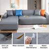 ZIMAGU Waterproof Sofa Cover L Shape PU Leather Sofa Slipcovers Sectional Couch Covers Non Slip Furniture Protector for Living Room-E-2 Seater+4 Seater view 2