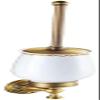 RUTAVM Toilet Brush Toilet Brush and Holder SetWall-Mounted Toilet Brush Holder Set with Copper Handle for Bathroom Toilet Cleaning for Bathroom view 1
