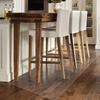 Runner Rugs Clear Vinyl Plastic Floor Protector Transparent Vinyl Plastic Rugs Protector for Dinning Room/ Kitchen - Rectangle Clear Non-Slip Waterproof Hardwood Flooring Mat Roll, Plastic Sheet, 2 3 view 1