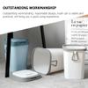 Alipis Retro Trash Can Lid Plastic Narrow Waste Basket for Kitchen Bathroom Office Vintage Style Garbage Bin view 3