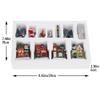 Boxwizard LED Lighted Miniature Houses Town Christmas Village Figurines Decoration Set Resin Christmas Village Houses Gift view 2