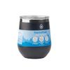 ThermoFlask Drinkware Wine Tumbler - Double-Wall Tumbler for Cold & Hot Drinks - Lightweight & Simple Drink Cup with Lid - Modern & Durable Drinking Cup - 12 oz, Jet Black view 3