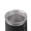 ThermoFlask Drinkware Wine Tumbler - Double-Wall Tumbler for Cold & Hot Drinks - Lightweight & Simple Drink Cup with Lid - Modern & Durable Drinking Cup - 12 oz, Jet Black view 4
