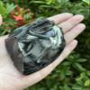 GAF TREASURES Extra Large Black Obsidian Rough Stones, 3-10" Natural Black Obsidian, Raw Black Obsidian Rock (0.3-0.5 lb) view 3