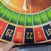 Rugendary Casino Roulette Rug Round Carpet Game Room Decor Washable Nonslip Modern Accent Rug Funky Retro Style Floor Mat Bedroom Living Dorm Flat Surface 2.6x2.6 ft view 3