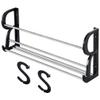 Cabilock Bathroom Slipper -mounted Slipper Organizer No Drilling Required Space-saving Design for Shoes High Heels and Sandals Moisture-resistant Storage for Home Use view 1