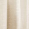 TWOPAGES Sand Beige Light Filtering Drapes Pinch Pleat Curtains for Living Room Sliding Glass, Heavyweight Curtains Breathable Linen Cotton Blend Drapes (52W x 90L Inches, Set of 2) view 3