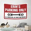 CakJuice Tapestry for Walls Erin'S Parking Only Tapestry Bar Decor for Home Asthetic Room Decore (Size : 100X150CM) view 4