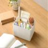 JEJ Astage Storage Box, Desk Tote, Mini Desk Organizer, White, Stackable, Made in Japan, Width 8.5 x Depth 6.4 x Height 5.7 inches (21.5 x 16.3 x 14.5 cm) view 3