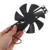 UPKOCH 18v Induction Cooker Cooling Fan Professional Ventilation Fan for Electromagnetic Oven Low Noise Quick Heat Release Design for Repair and Cooling view 3