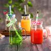 6Pcs Silicone Straw Cover, Reusable Silicone Straw Toppers, Splash Proof Straw Tips, Drinking Straw Tips Lids, Dust Proof Straw Tip Covers for 7-8 mm Straws (Fruit Style) view 2