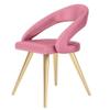 LIOONS Comfort Office Chair Office Chair Comfortable Casual Dining Chair Hollow Back Design Desk Chair for Home Study Computer Chair Executive Chairs Firm Seat Cushion view 1