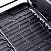 Black Bowl Rack-Metal Double-layer Bowl Drying Rack Kitchen Drain Basket Kitchen Drying Board view 4