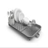 Joseph Joseph Duo Expandable Dish Drying Rack, Gray, 2-Tier view 1