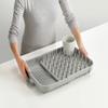 Joseph Joseph Duo Expandable Dish Drying Rack, Gray, 2-Tier view 4